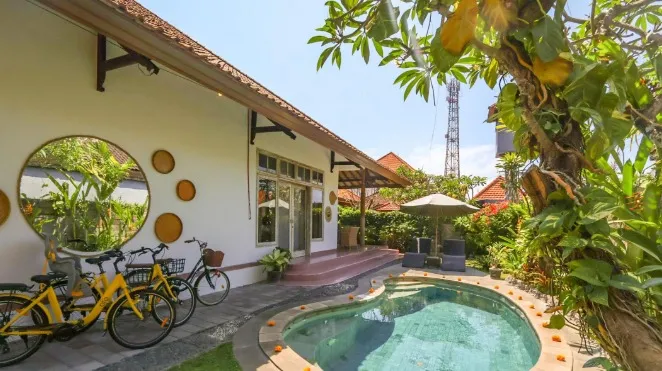 Villa Rental Sanur Bali - Charming 3BR Close to Sunrise Beach (NA116)