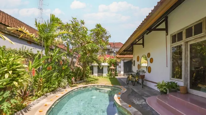 Villa Rental Sanur Bali - Charming 3BR Close to Sunrise Beach (NA116) — image 1