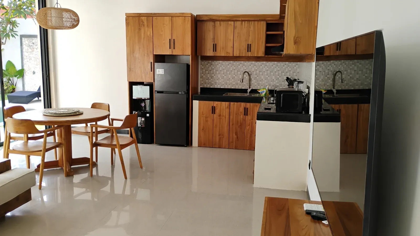 NEWLY BUILD! BIG GARDEN – 2 BEDROOMS VILLA FOR MONTHLY RENT IN BERAWA — image 2