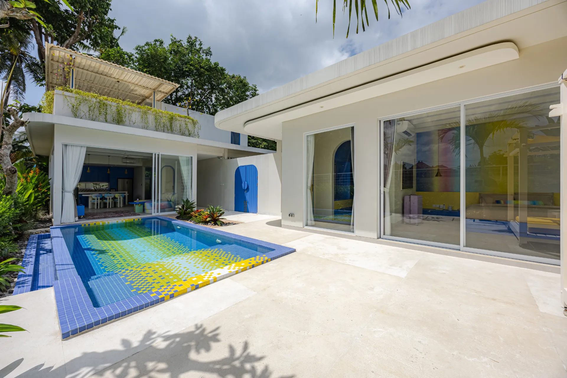 Designer Brand New 2-Bedroom Villa with Rice Paddy View
