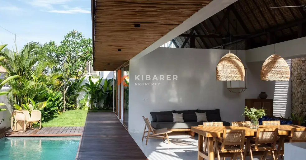 Bright Island Three-Bedrooms Open Living Villa Near Batu Bolong Beach YRC5280 — image 4