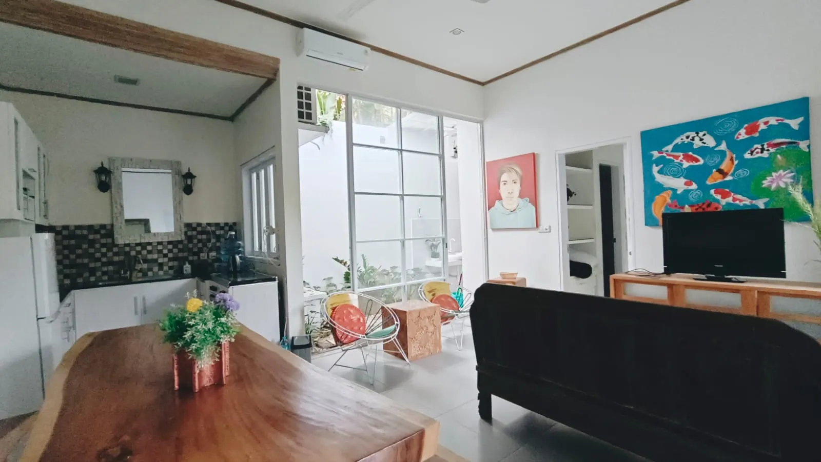 VC 218- FOR RENT CONTEMPORARY STYLE VILLA AT KEROBOKAN — image 2