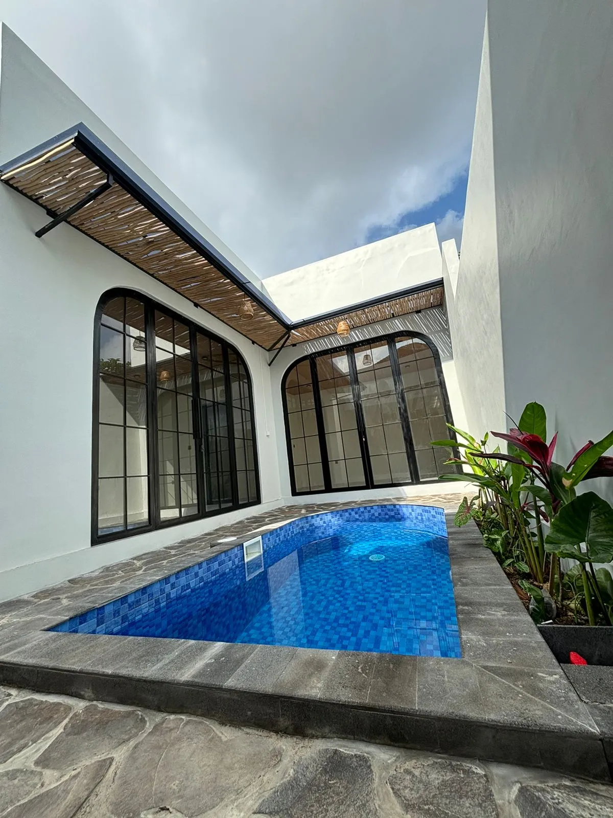 YEARLY-Brand New Canggu 2 BR Unfurnished Villa Pet Friendly