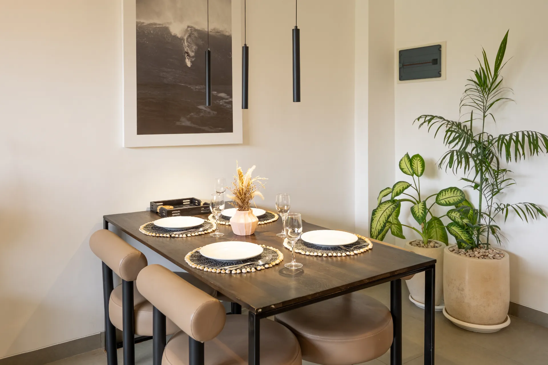 Sunny Bloom 102 - Luxe 2BR Canggu | Co-working Walk to Beach — image 4