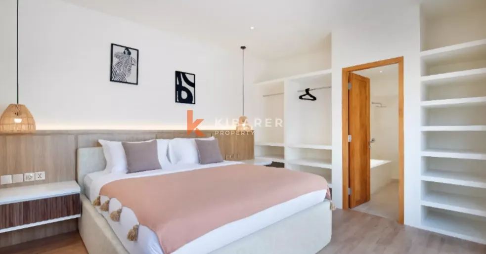 Walkable Berawa Living - Modern Three Bedroom Enclosed Villa YRV4552 — image 1