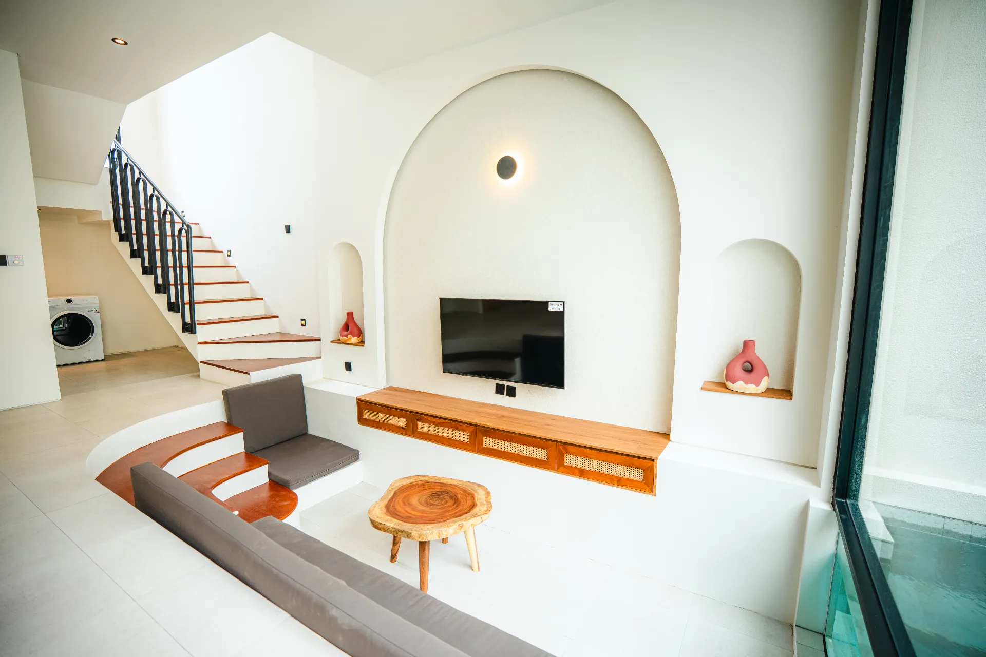 GREECE-STYLE 2 BEDROOM VILLA IN PERERENAN - AF303 — image 2