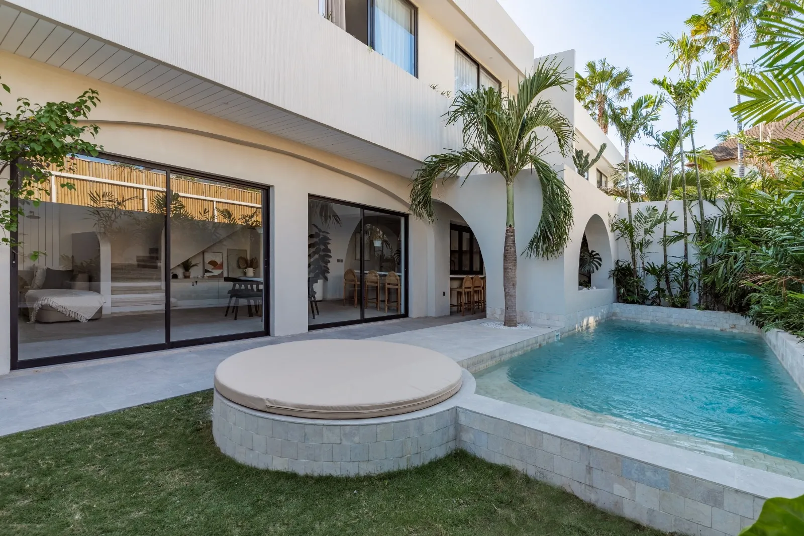 Villa For Rent 3 Bed In Umalas Kerobokan Bali EK-3827