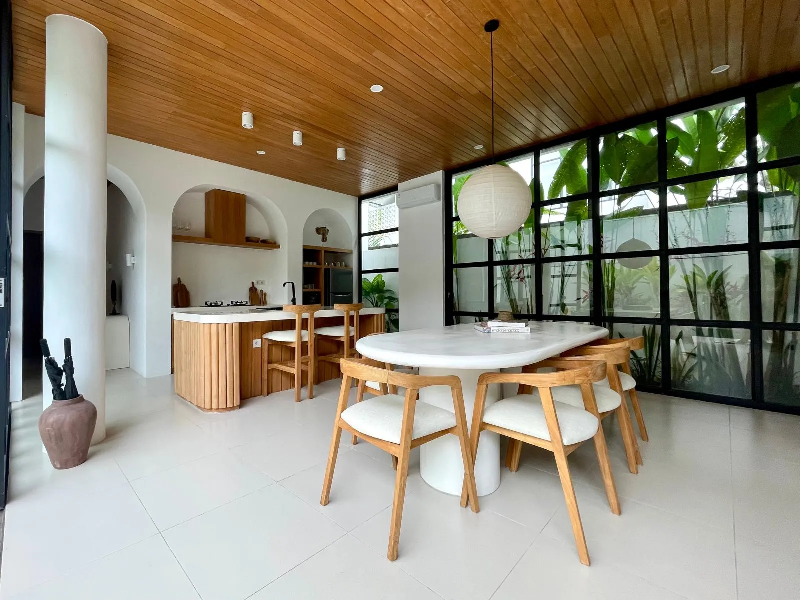 Villa Rooftop Ubud – Brand-New 2BR Ricefield View Villa with Rooftop & Enclos — image 1