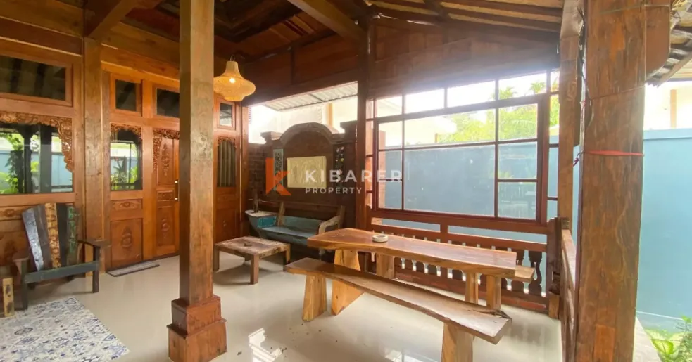 Authentic Two Bedroom Joglo Living Villa in the Heart of Padonan YRV4455 — image 2