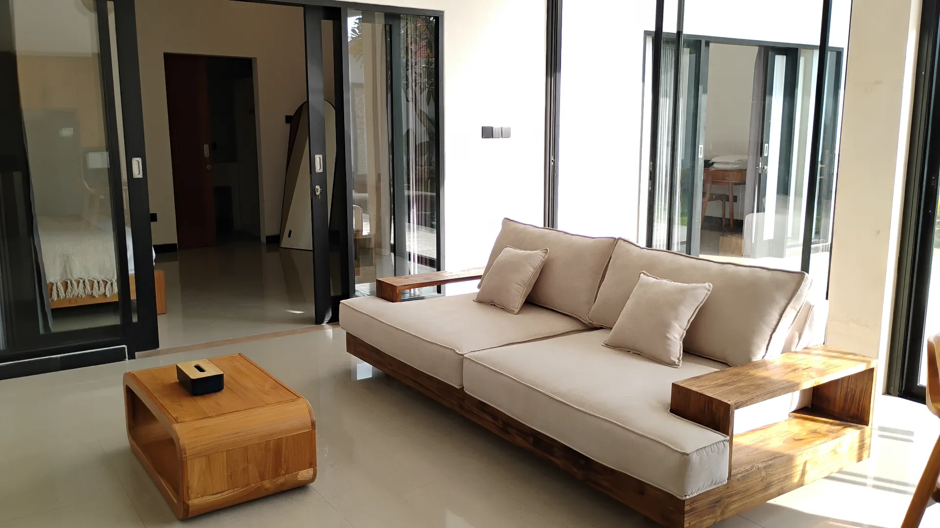 NEWLY BUILD! BIG GARDEN - 2 BEDROOMS VILLA FOR MONTHLY RENT IN BERAWA - AR28 — image 2