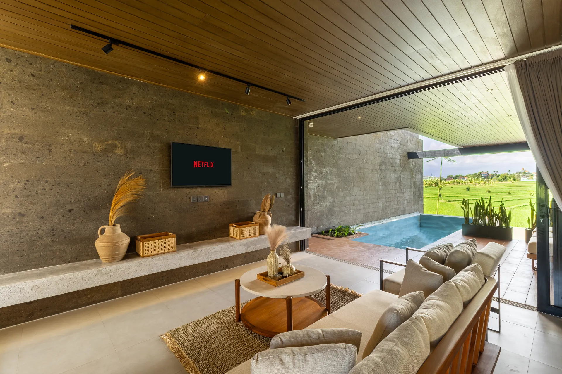 Madison - 180° Paddy View 3BR Canggu | Pool & Paddy View