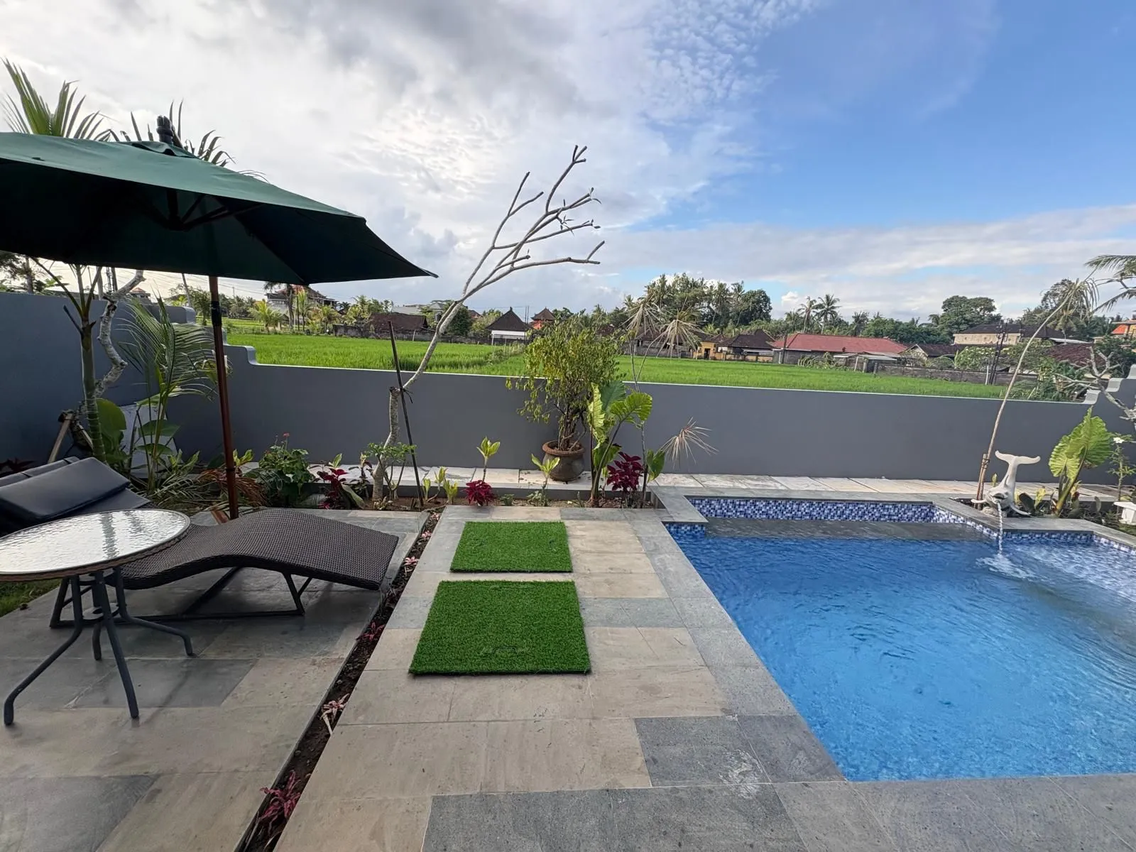 Serene 2BR Sanctuary Villa w/ Pool Lounge & Rice Paddy Views — image 4