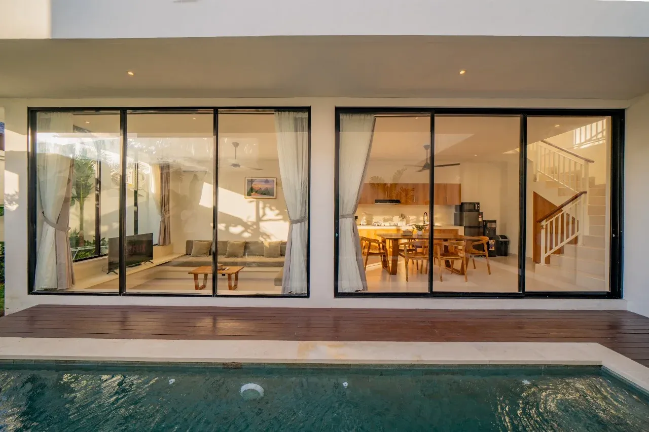 3 BEDROOM VILLA FURNISHED FOR MONTHLY & YEARLY RENT IN CANGGU — image 1