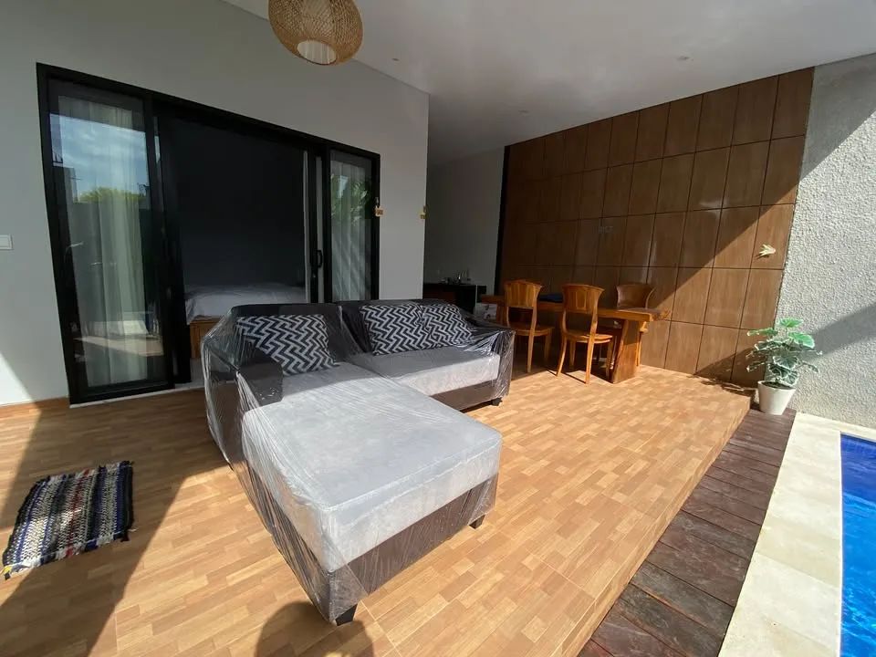 for rent 2 bedrooms villa located in pererenan available for yearly rental — image 2