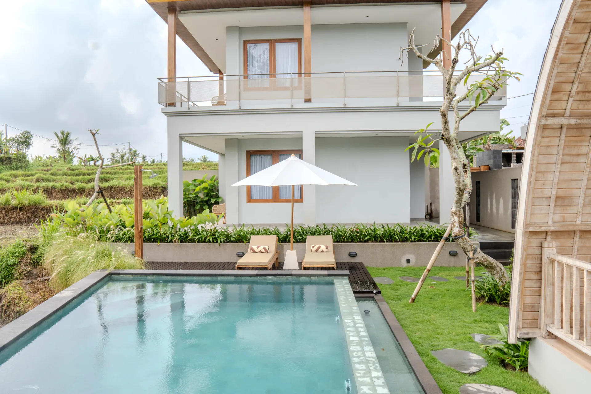 Villa Merta Ayung - 3-Bedroom Private Pool Villa with Traditional Lumbung House