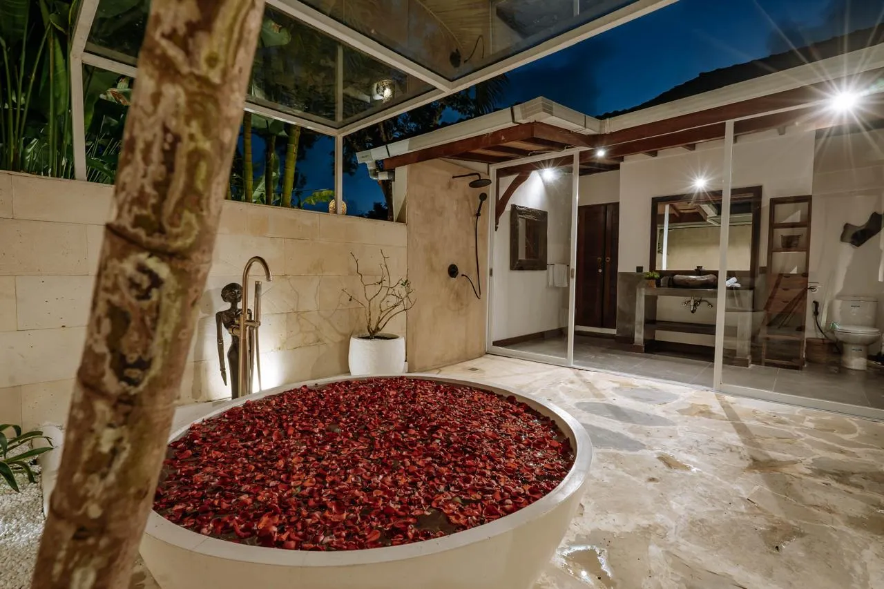 DO 483- For Rent Contemporary Tropical Luxury Villa in Buduk near Canggu Greeny View — image 2