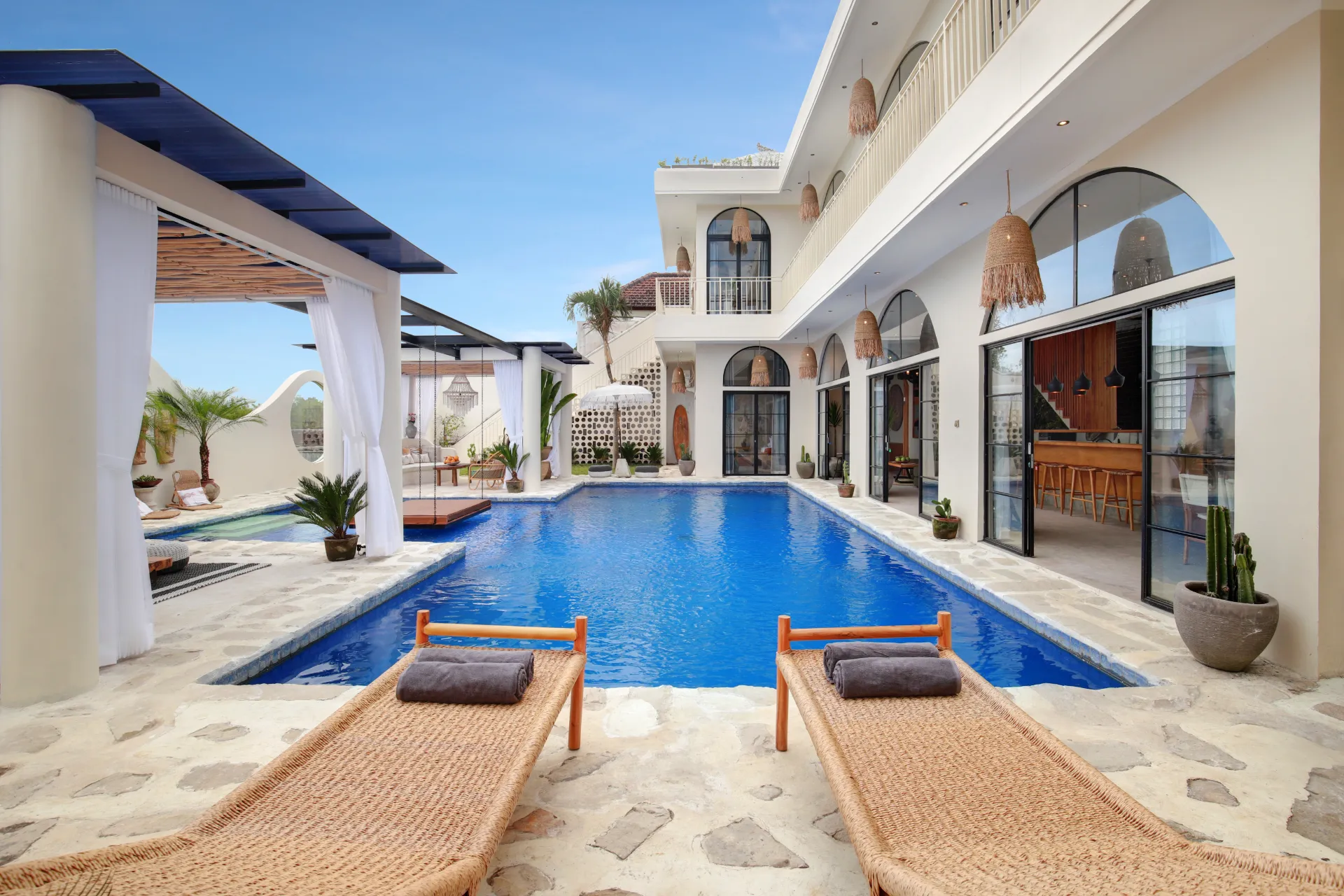 5 Bedroom Canggu Villa w/ private chef - sleeps 16. Experience Ultimate Luxury
