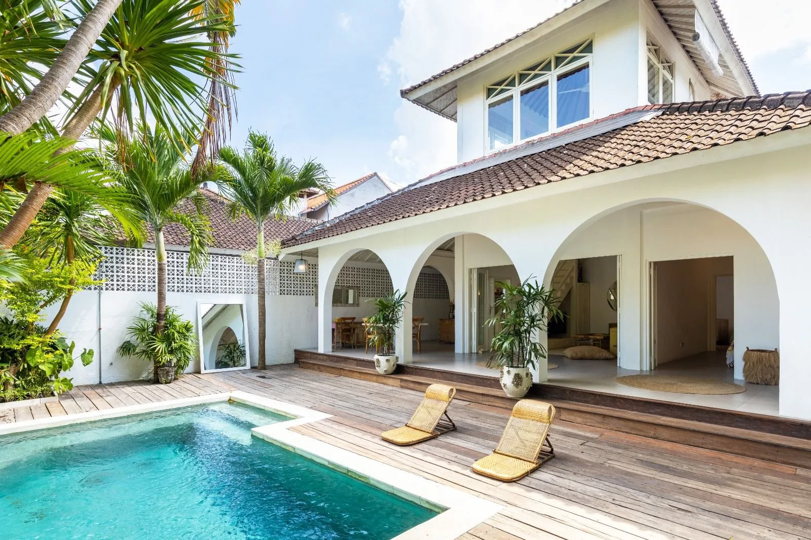 Villa For Rent 2 Bed In Umalas Kerobokan Bali LU-3935