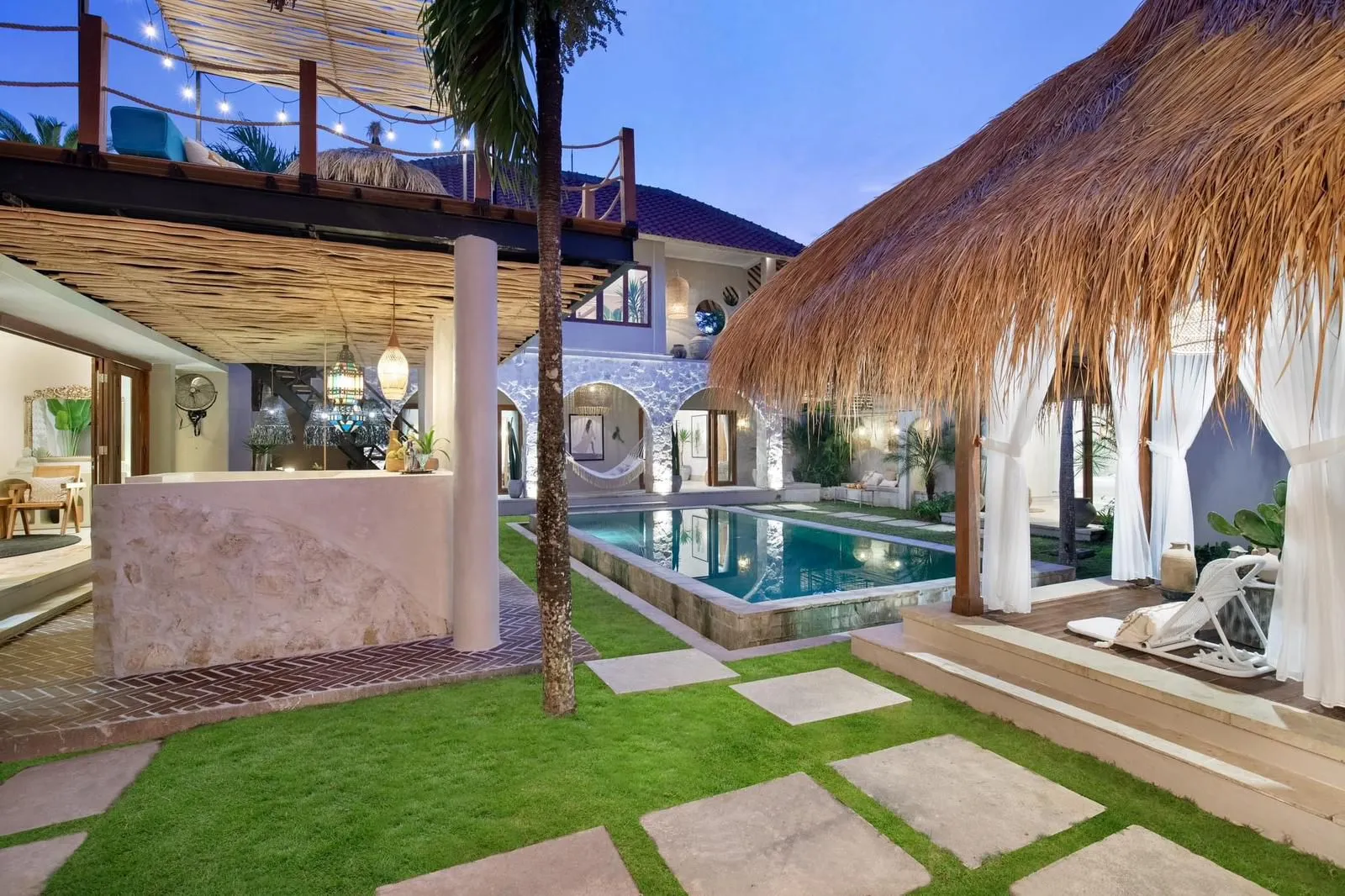 5BR Canggu walk to Berawa Beach Beautiful Villa Retreat w/ private chef & butler — image 1