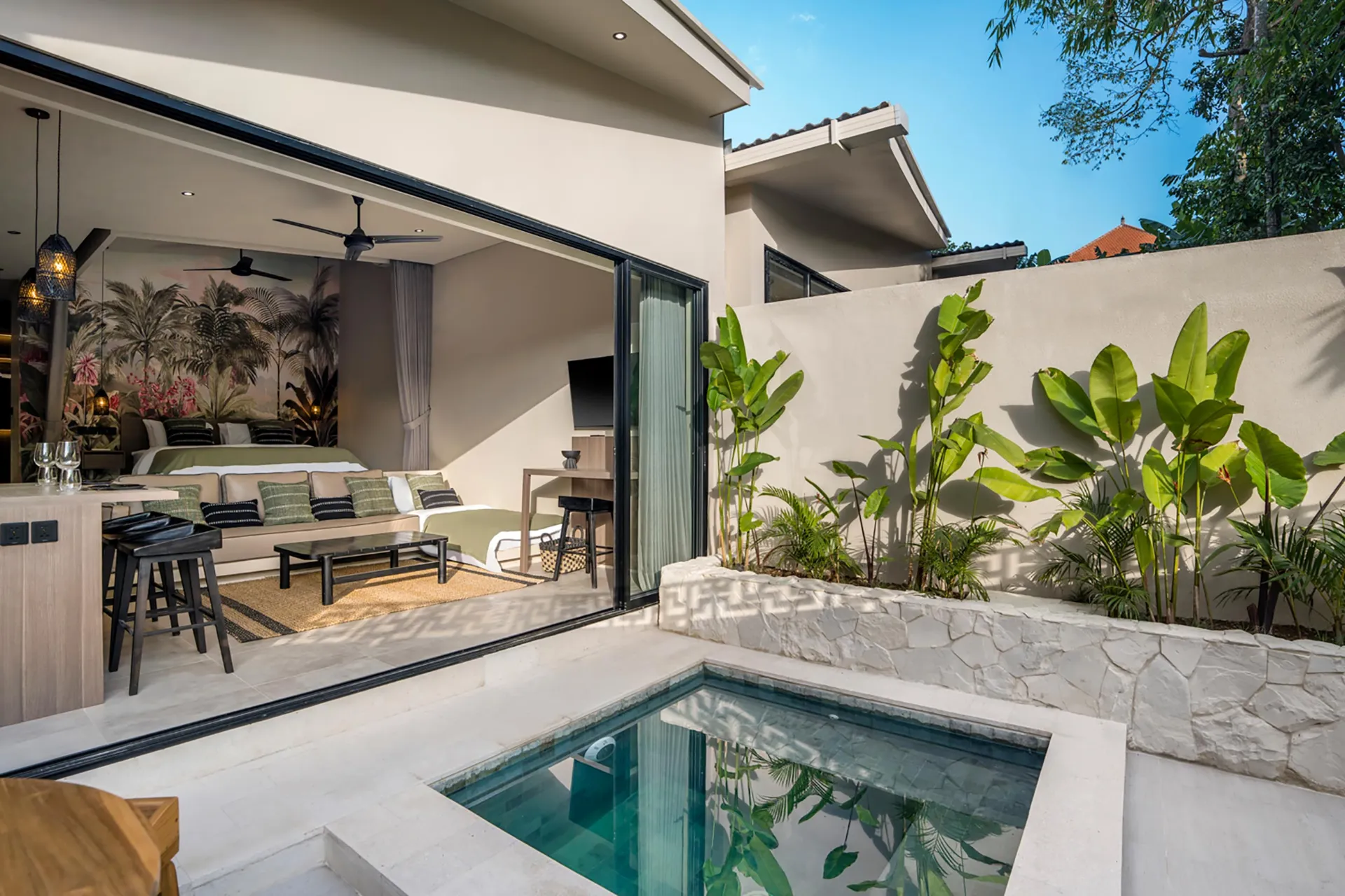 NEW 1BD Lush River Villa w/ Pool Pererenan Canggu — image 2