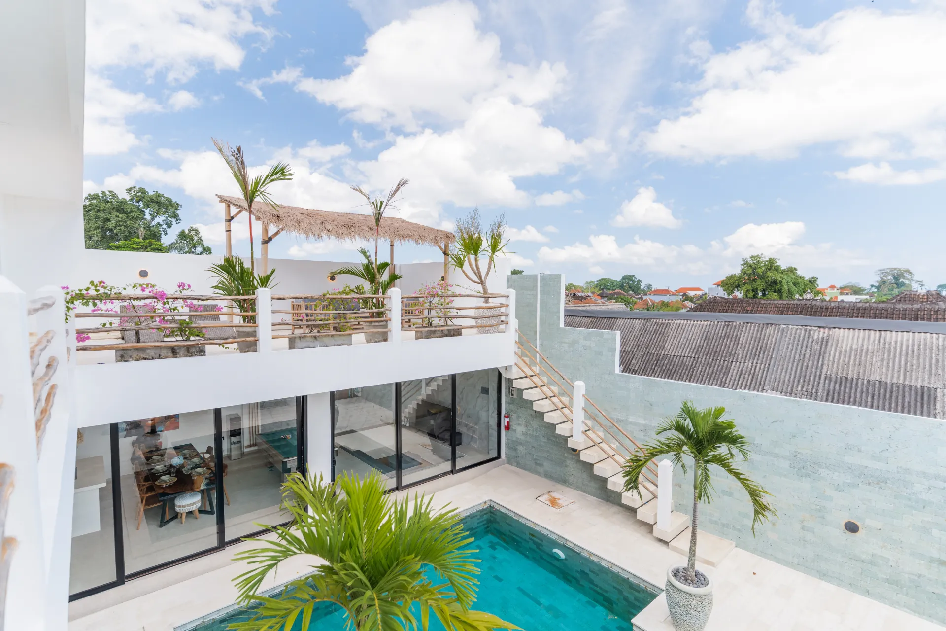 Luxe 3BR Villa w/ Rooftop Billiard & Large Pool – 10 Min to Canggu — image 1
