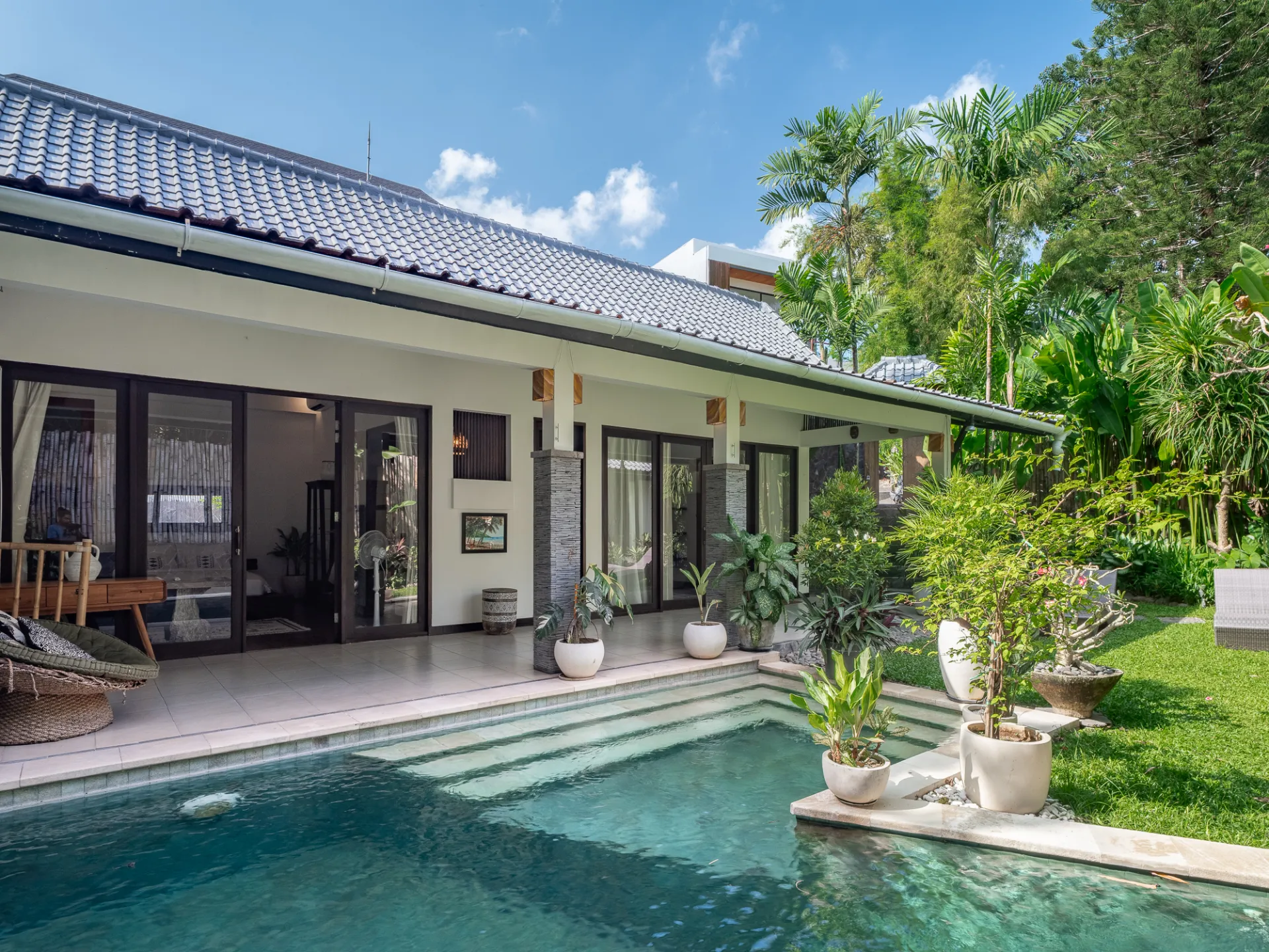 Villa Runa - Homey & Peaceful 2-Bedroom Villa with Spacious Garden in Canggu!