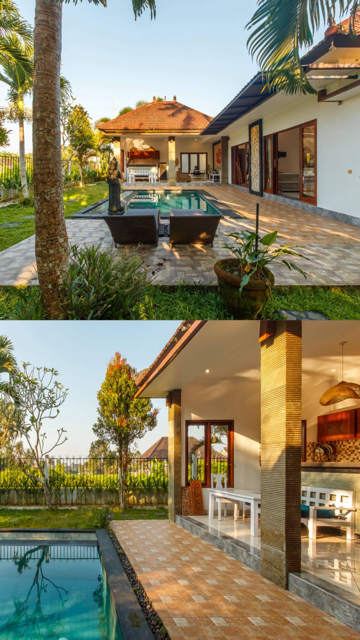 Private 2-Bedroom Villa in Rice Fields