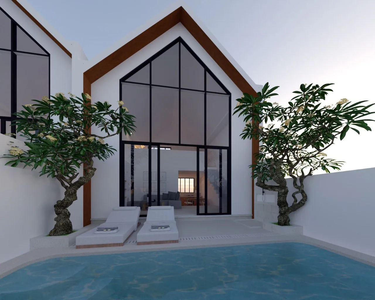 1 BEDROOM MODERN MEZZANINE VILLA IN PERERENAN SEMPOL - AF29 A