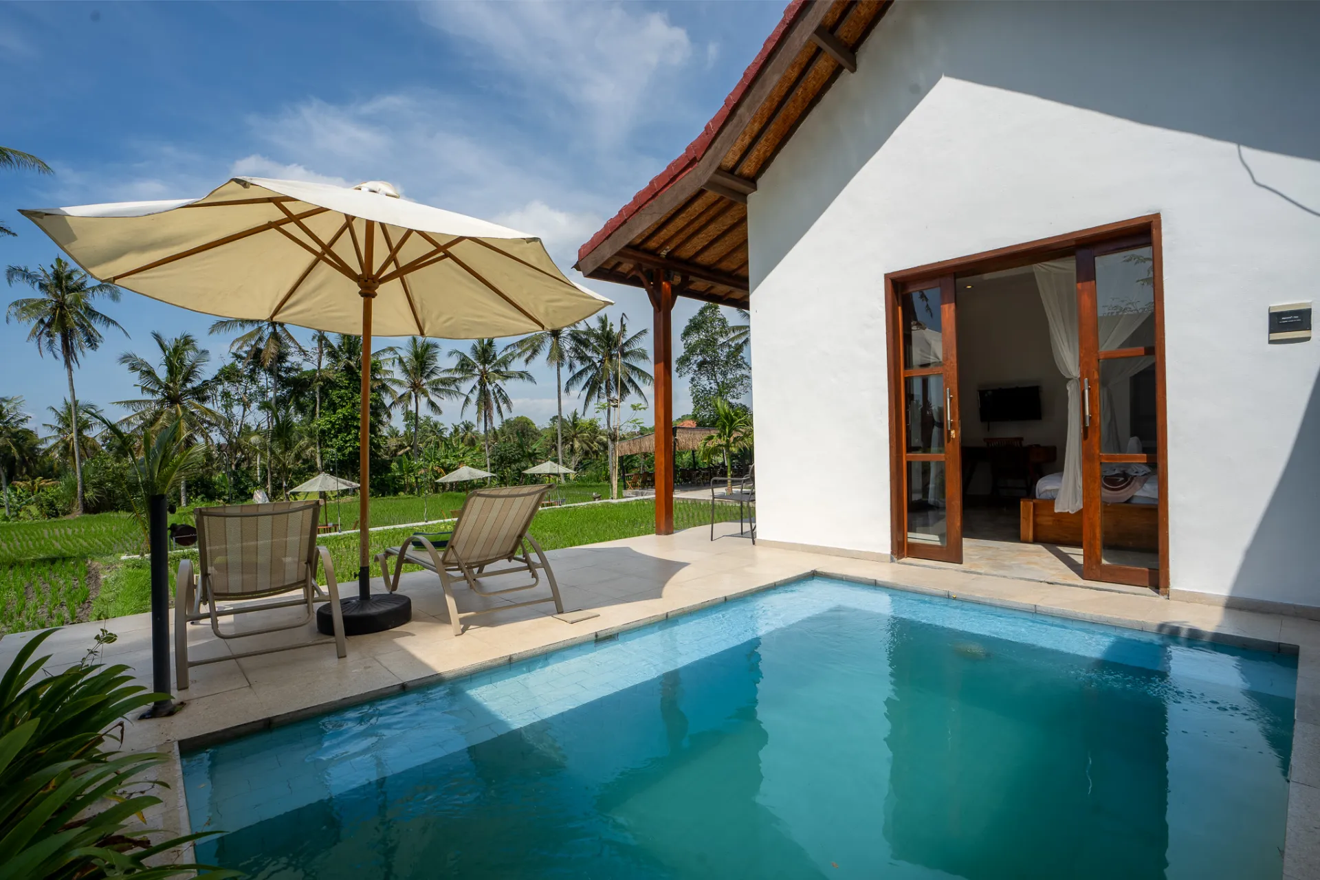 1-bedroom Villa in Ubud with Rice Field View & Restaurant — image 4