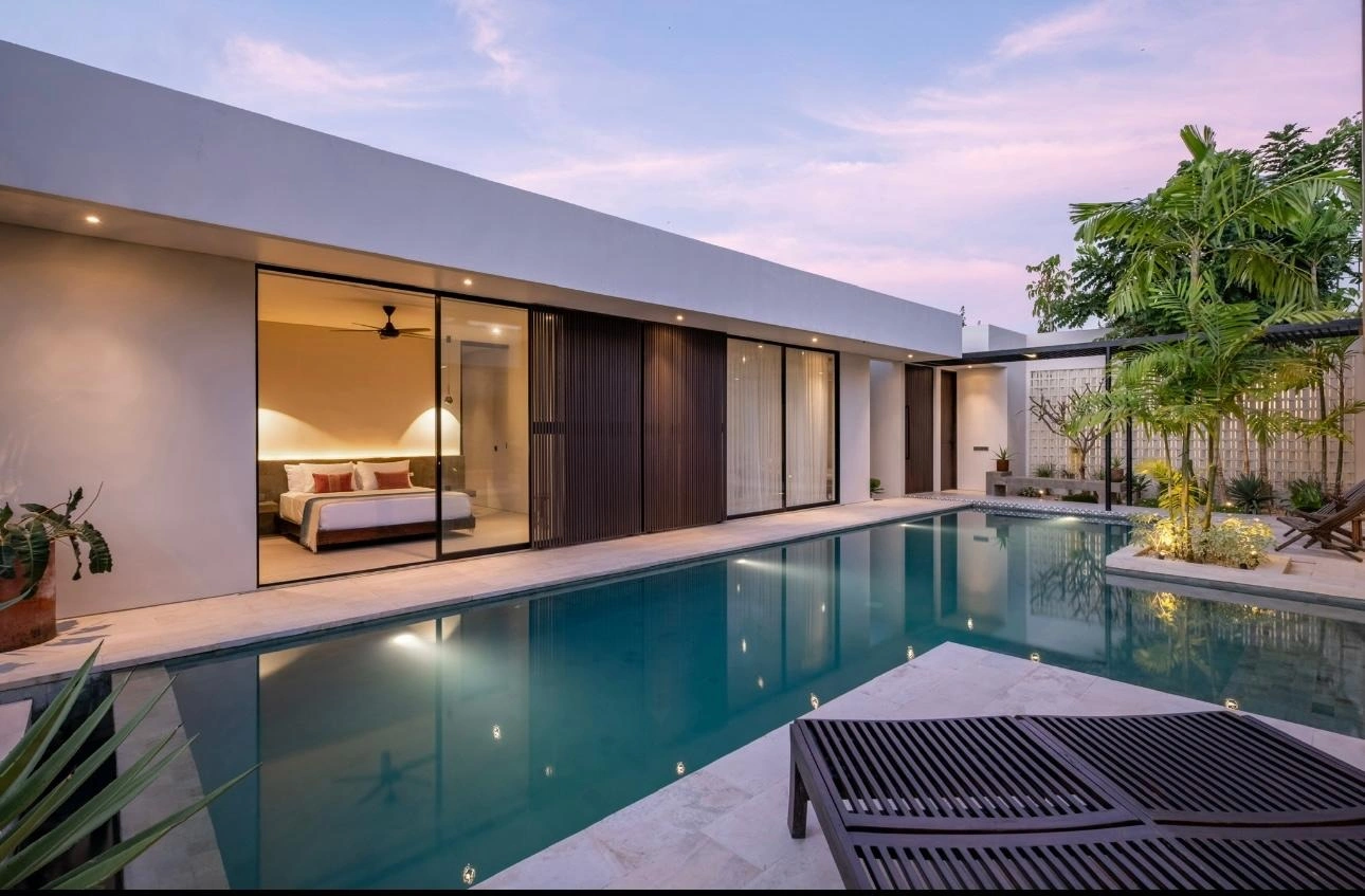 Villa For Rent 3 Bed In Umalas Kerobokan Bali PO-4028 — image 3