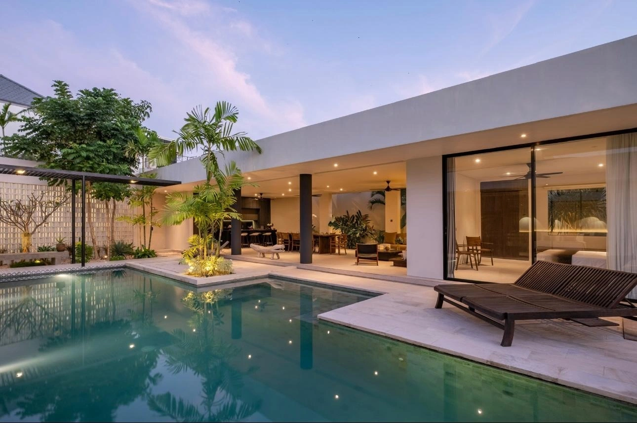 Villa For Rent 3 Bed In Umalas Kerobokan Bali PO-4028 — image 1