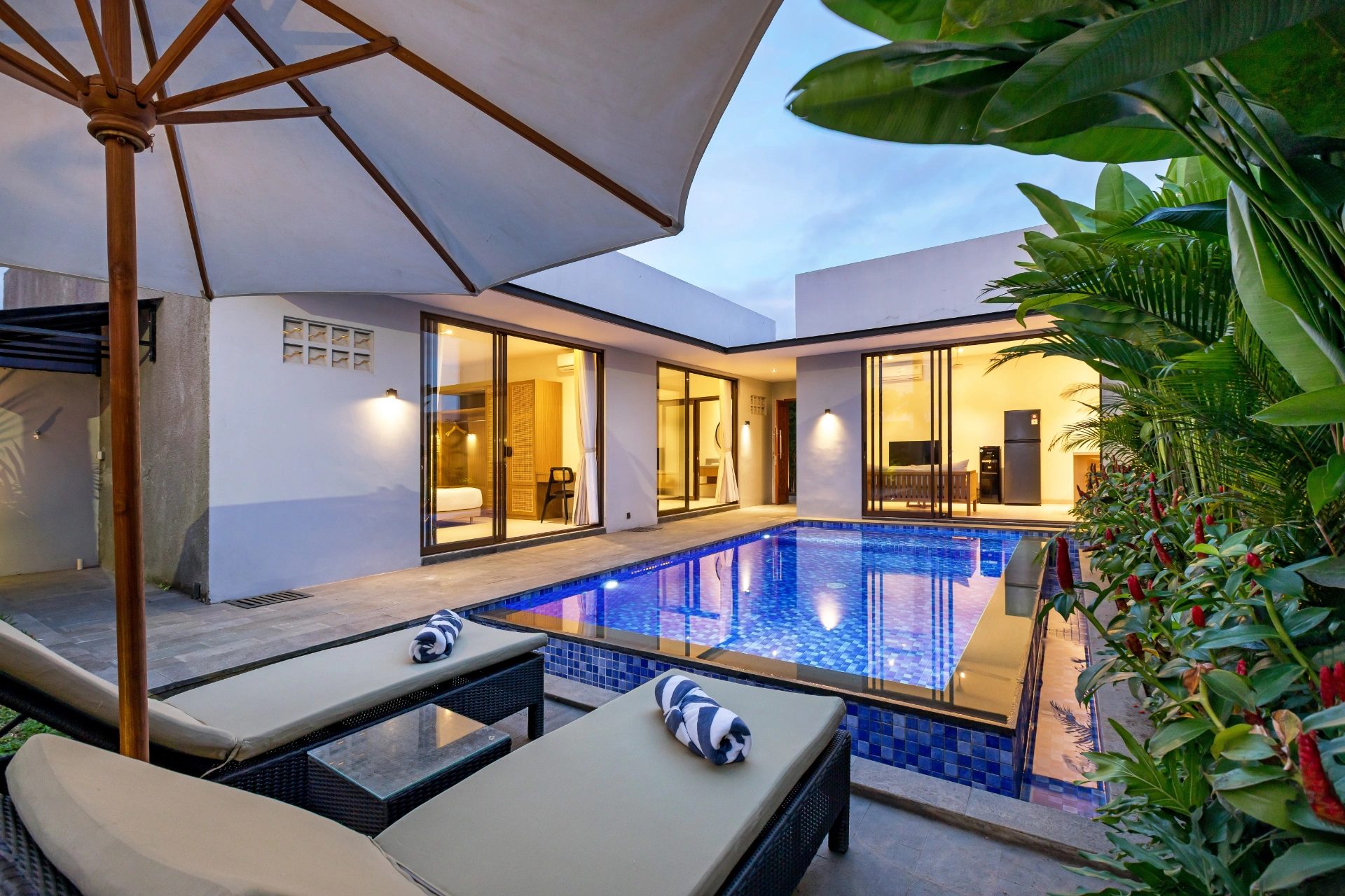 Villa Selikur 2BR - Quiet Ubud Escape: 2-Bedroom Villa in Kemenuh — image 1