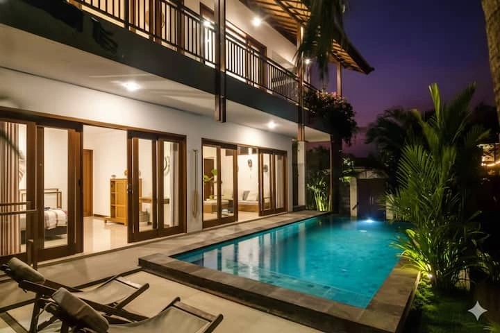Villa For Rent 3 Bed In Pererenan Badung Bali PO-4035