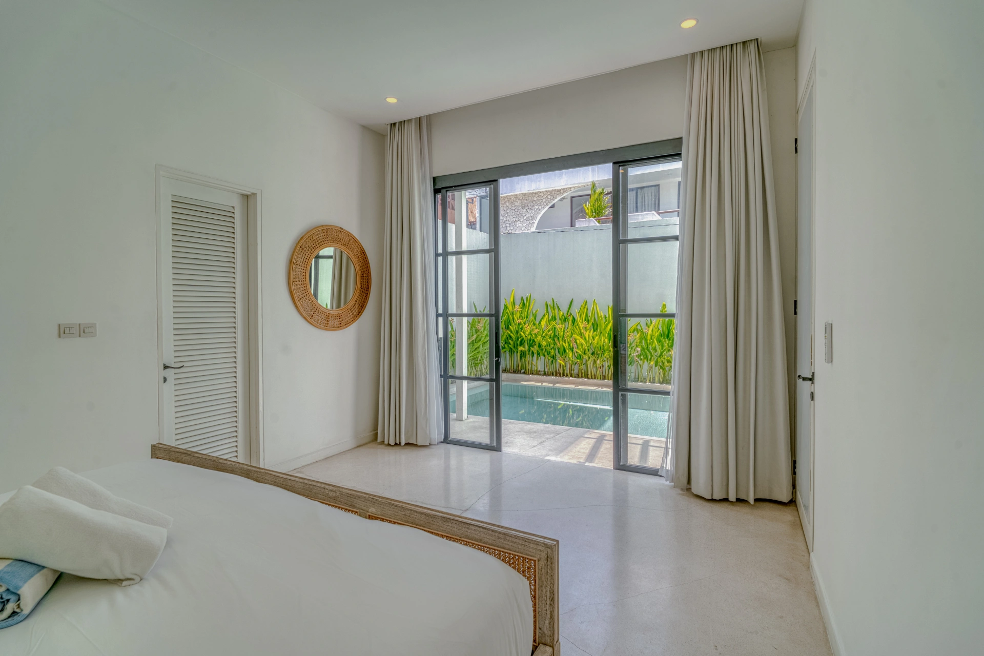 Beachside Mediterranean Luxury: 3BR in Canggu Share Save — image 2