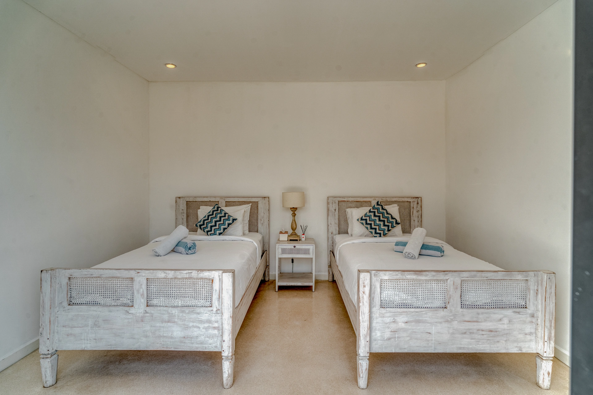 Beachside Mediterranean Luxury: 3BR in Canggu Share Save — image 4