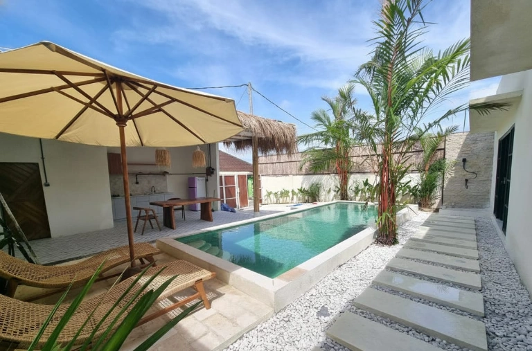 MM - For Rent Tropical Minimalish Villa Located at Taman Giri Near Nusa Dua