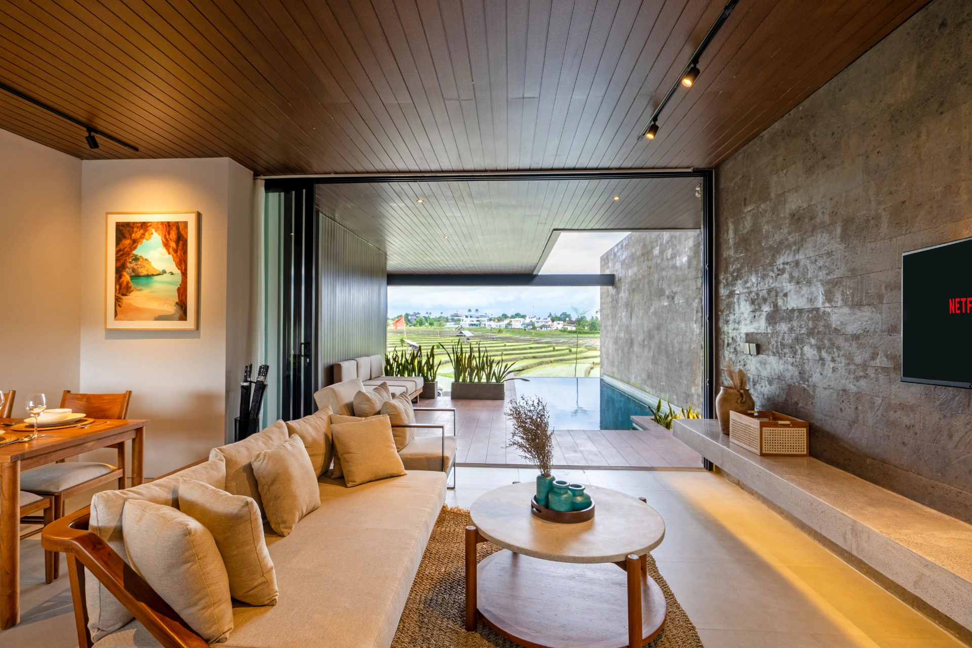 Nava Tamora 11 - Elite 3BR Canggu | Tranquil Pool & Paddy View — image 1