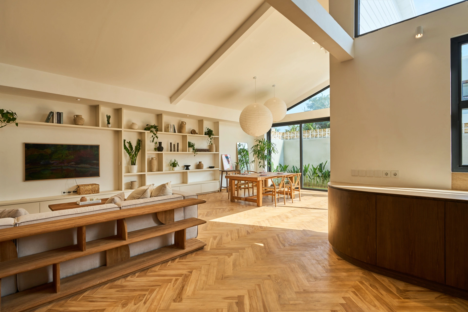 White - 2BR Luxe Kedungu Villa | Pool Near Beach & Surf — image 1