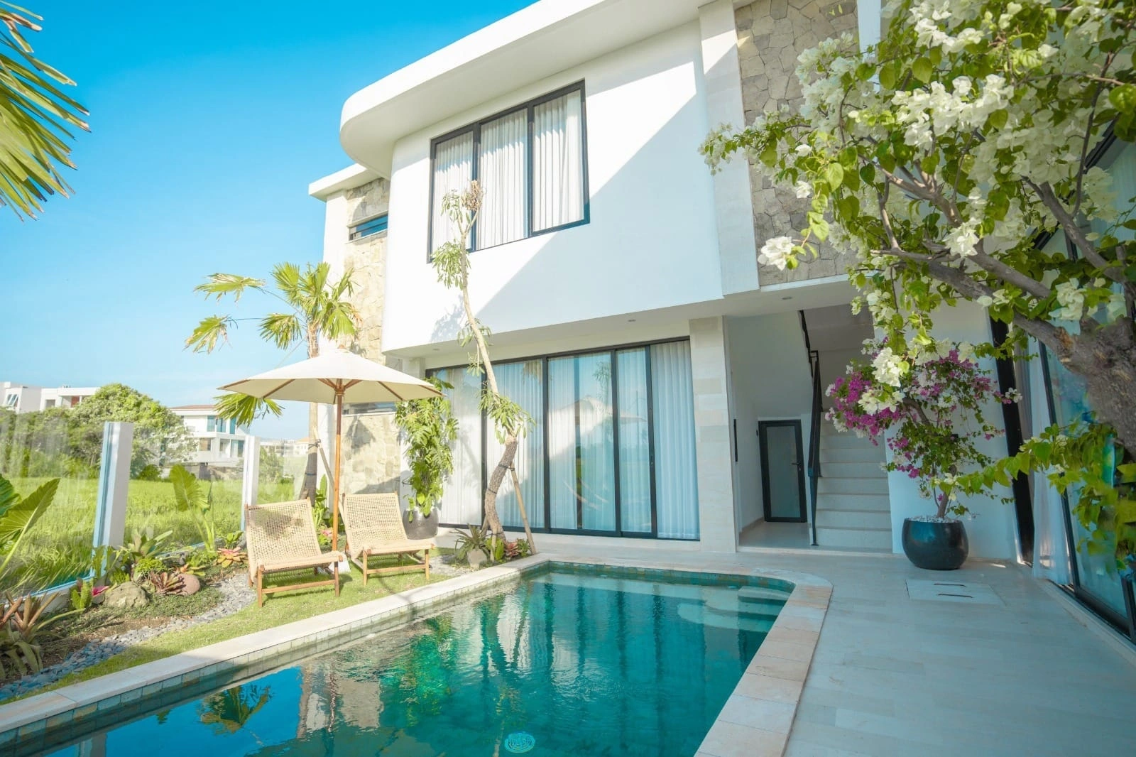 Modern Villa For Rent 2 Bed In Cemagi Badung Bali CS-4060
