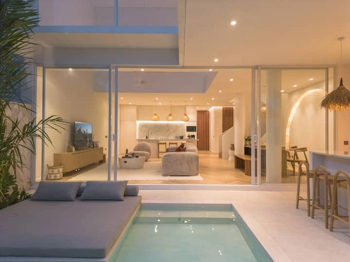 Modern Villa For Rent 3 Bed In CangguBadung Bali PO-4061