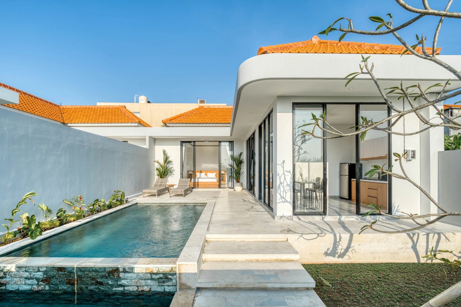 Villa Damayu : 2BR Brand New in Padonan Canggu