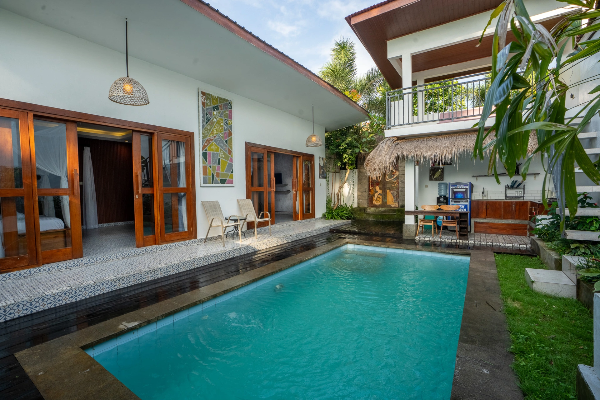 2BR Tropical Oasis with Rice Field Side Dining — image 2