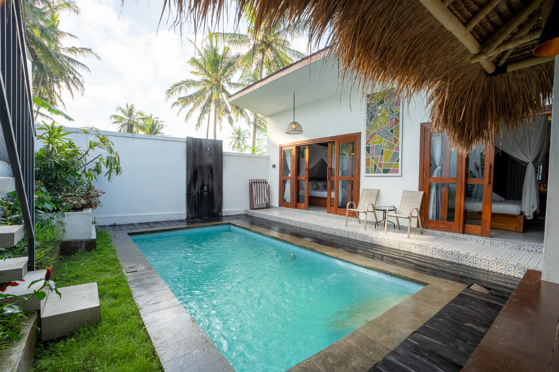 2BR Tropical Oasis with Rice Field Side Dining — image 1