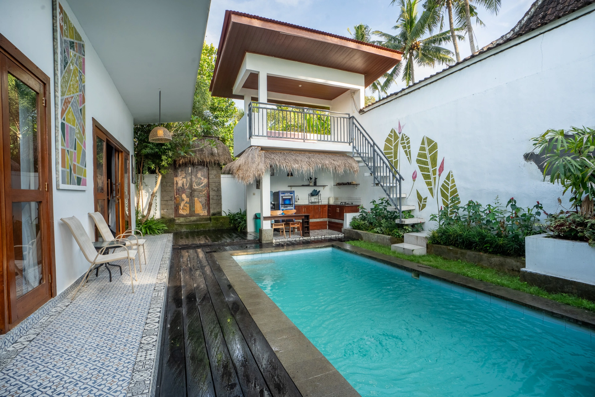 2BR Tropical Oasis with Rice Field Side Dining — image 3