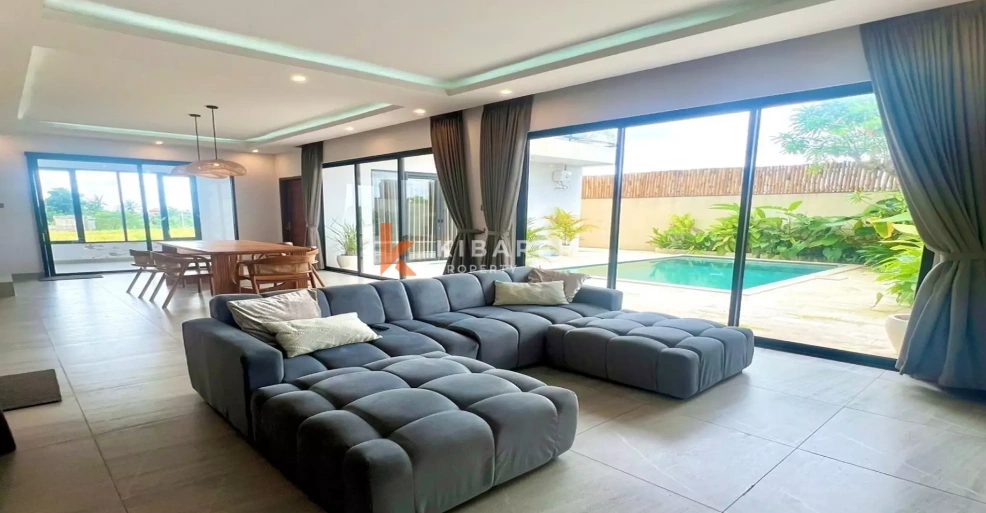 Charming 3BR Fully Furnished Villa with Enclosed Living in Pererenan YRR3593 — image 1
