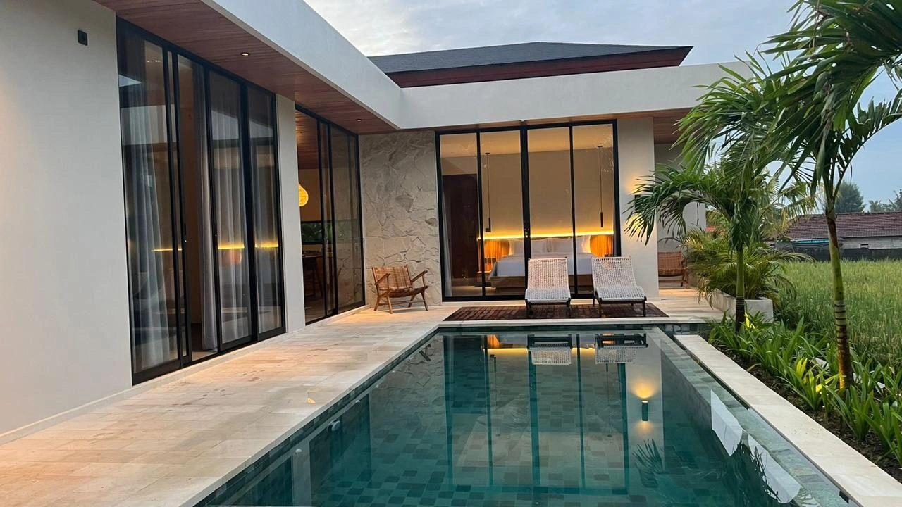 Modern Villa For Rent 2 Bed In UbudGianyar Bali SH-4075