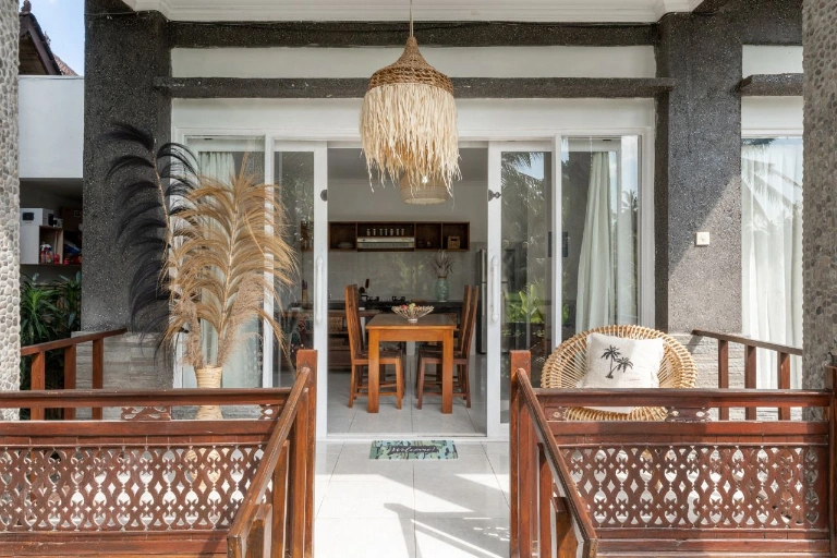 Yin House- Eco Villa Rice Field & Jungle View Family Friend Shared pool — image 2