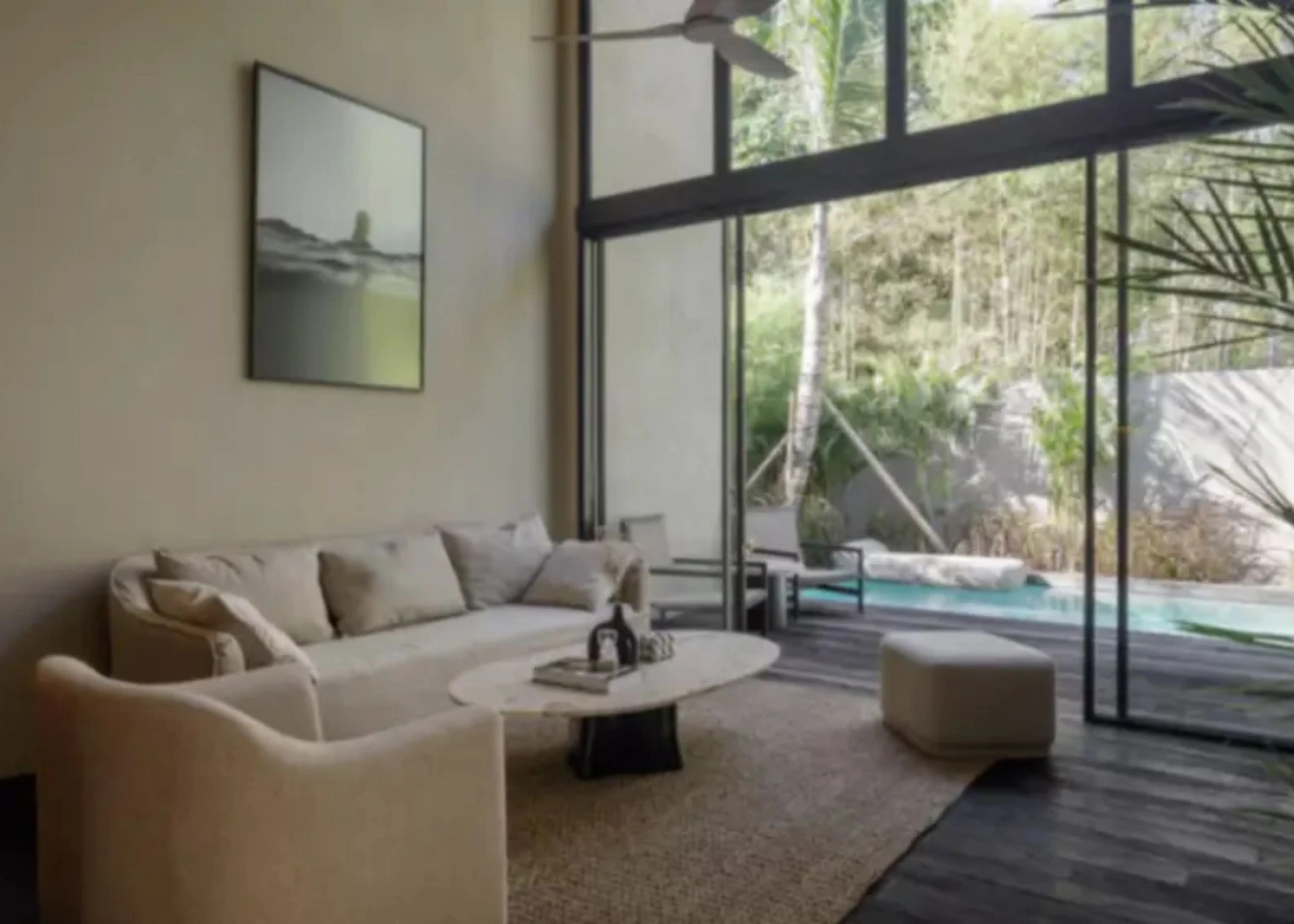 Boutique 3BR Rooftop Villa in Gated Nyanyi — Ricefield Views — image 3