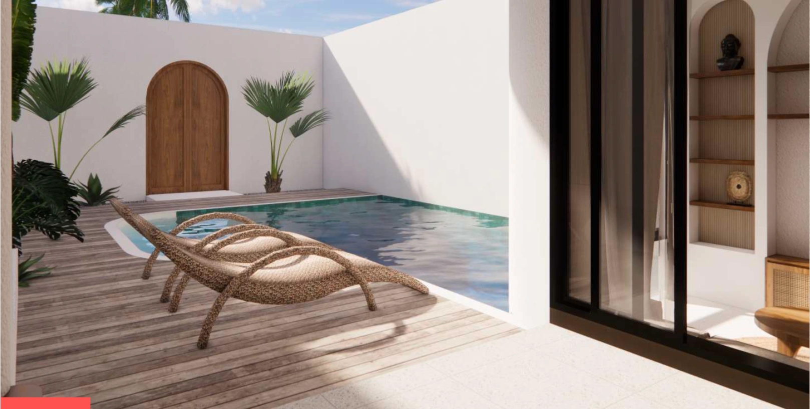 Mediterranean Villa in Prime Berawa - For Sale & Rent - YO203C — image 1