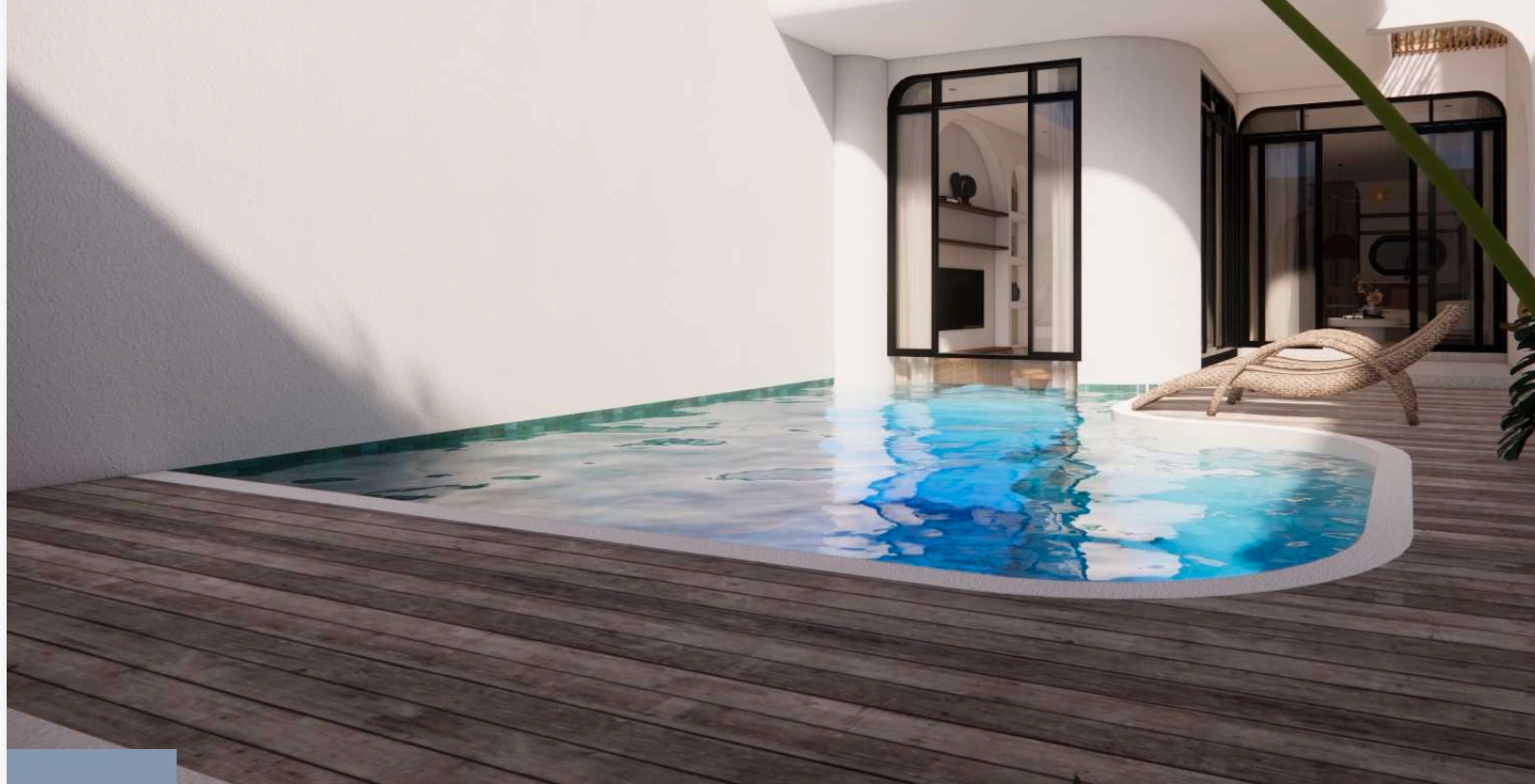 Mediterranean Villa in Prime Berawa - For Sale & Rent - YO203C